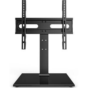 HEMUDU Universal Table Top TV Stand for 27-60" TVs Glass Base 9 Level HT09B-001